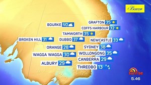 #WEATHER: National weather forecast for Wednesday #sun7 | Sunrise