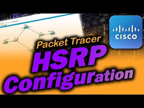 HSRP Configuration on Cİsco Packet Tracer