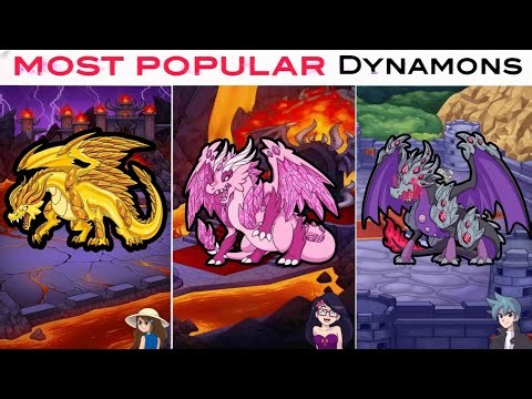 Most Popular Dynamons and world #dynamonsworld #gameplay