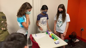 How do you teach Middle Schoolers about math, physics and innovation at the same time in a way that excites them? Watch our Quest Academy students build Rube Goldberg machines to accomplish a task through three transfers of force. | Quest Academy
