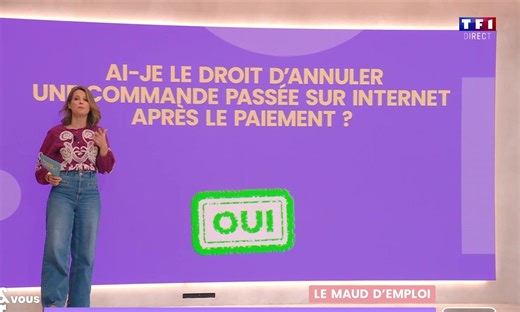 Le Maud d'emploi : Commande sur internet, peut-on l'annuler après paiement ?