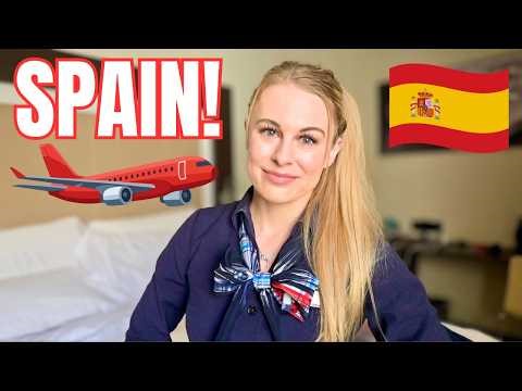 International Flight Attendant Life | SEGOVIA, SPAIN! 🇪🇸