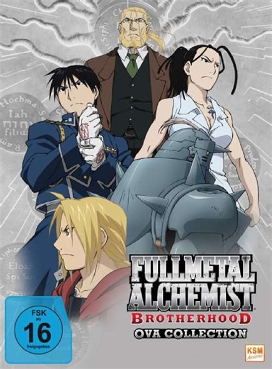 Amazon.com: Fullmetal Alchemist: Brotherhood - OVA Collection 1-4 : Películas y TV