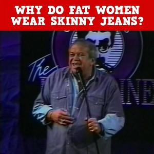 14M views · 141K reactions | Why do fat women wear skinny jeans?? 藍 #standupcomedy #comedy | James Gregory | Facebook