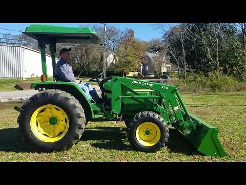40 HP 4WD John Deere 990 Diesel 4x4 Loader Tractor ie 4120 4320 4005 – L0742