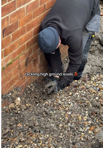 Tackling High Ground Levels to Resolve Damp Issues