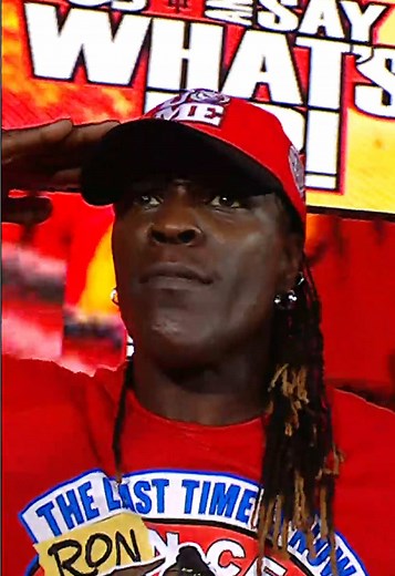 Bro thinks he’s him… bro might actually be him 💀💀💀 #WWE #JohnCena #RTruth #RonCena