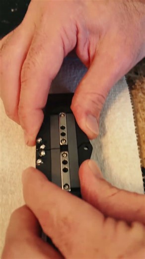 Noiseless P90 tone in Tele? Enter the Fralin Split Steel Pole Tele Bridge