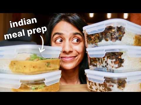 How to make Indian meal prep (quick, healthy, and vegetarian)