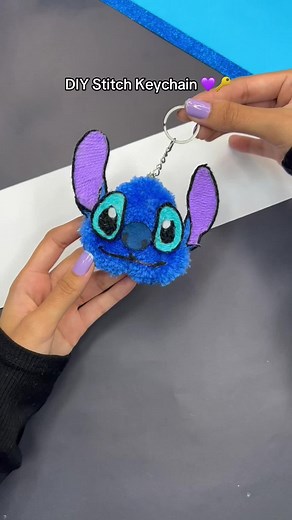 DIY Stitch Keychain Idea: Crafts & Accessories