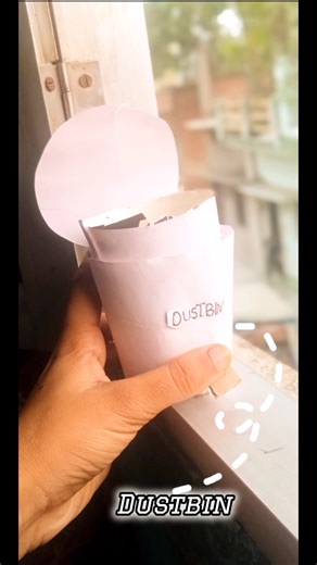 “Waste से Best Dustbin 🪄 DIY Magic!” #shorts #diy