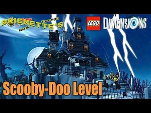LEGO Dimensions Scooby-Doo “Mystery Mansion Mash-up” Level with ALL MINIKITS, RESCUE and CUTSCENES
