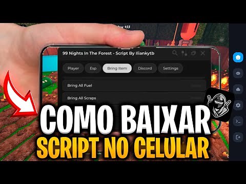 SCRIPT 99 NOITES NA FLORESTA LINK DIRETO *SEM KEY* ATUALIZADO EM 2025 (COMO BAIXAR SCRIPT 99 NOITES)