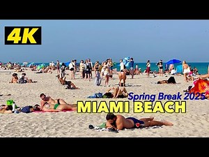 Drone Tour: Miami Beach Spring Break Parties 2025