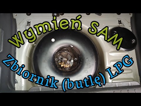 Replacing the LPG tank yourself