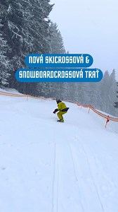 Otevřeli jsme novou skicross a snowboardcrossovou trať! | Ski&Bike Špičák