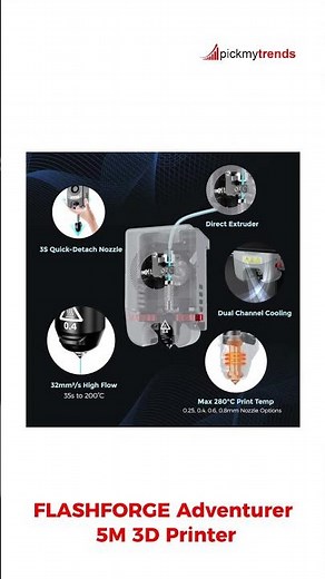 FLASHFORGE Adventurer 5M 3D Printer