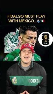 Would you call him up?!?#seleccionmexicana #miseleccionmx #futbolmexicano #alvarofidalgo #mexico