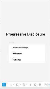 UI/UX Tip 33/100 🎯 | Progressive Disclosure: The "Clean UI" Secret 🔓