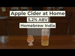 🍎How to Make Apple Cider at Home | Fermentation Recipe | Homebrew India