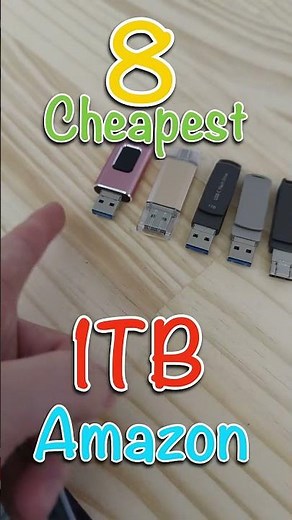Amazon's Best Value? - 1 TB Flash Drives