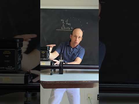 Projectile motion. #physics #physicsdemonstration #science