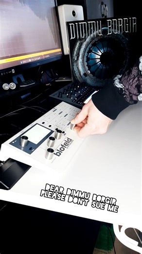 SAMPLING DIMMU FOR PSYTRANCE #dimmuborgir #psytrance #synthjam #sampling #blackmetal