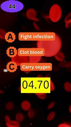 Main function of platelets? #medicaltrivia #anatomy #nurselife #funfacts #quiztime #doctor #healthy