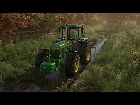 PLOUGHING UP FARM TRACKS