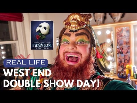 Day in the Life in London's Phantom of the Opera! West End Vlog