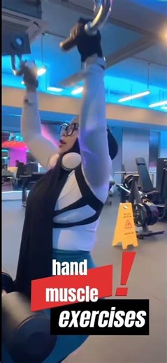 hand muscle exercises #motivation #strongwomen #sports #fitness #gym #workout #calisthenics