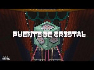 ASI recreé el PUENTE DE CRISTAL de SQUID GAME en MINECRAFT con COMANDOS