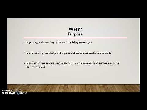 HOW TO MAKE A STATE OF THE ART