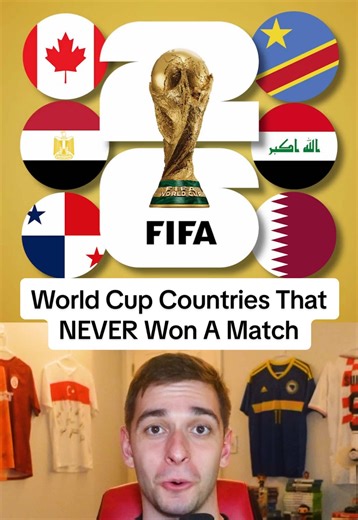 World Cup Countries That Never Won A Match
