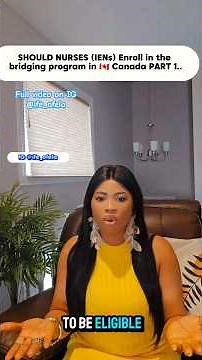 BRIDGING PROGRAMS FOR IENs YES OR NO! #nursingincanada #alberta