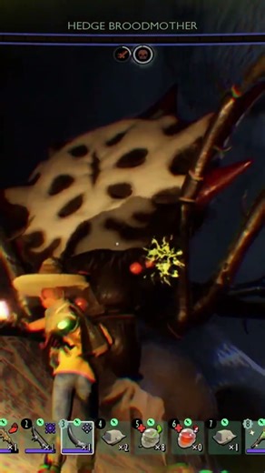 Grounded Broodmother boss fight