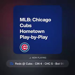 Pat Hughes’ call of Michael Conforto’s pinch-hit walk-off home run.Cubs win, 5-4.Plus, Pete Crow-Armstrong’s interview with Bruce Levine shortly after the game. Funny stuff from Pete. (@thescorechicago)