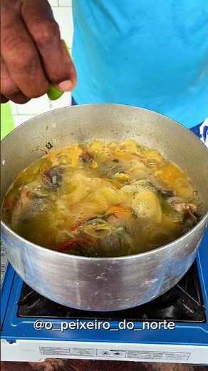 Aquele caldo de piranha caju, forte e cheio de sabor do Norte!