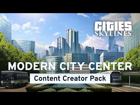 Modern City Center by Amipolizeifunk | Content Creator Pack | Cities: Skylines