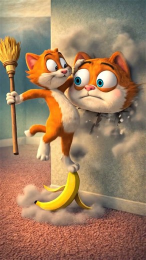 See what the cockroaches did? #cuteanimals #cartoon #viralvideos