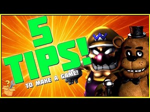 5 Tips for Making a FNAF Fan Game!