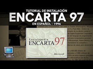Instalación de Microsoft Encarta 97 (en Español) - Tutorial