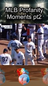 MLB Profanity Moments pt2 #baseball #MLBB #MLB #mlbbhighlights | Beisbol Viral