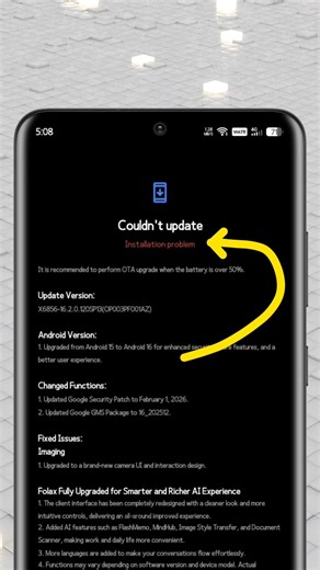 Infinix Note 50 Pro+ XOS 16 Update Error? FIX IT! 🛠️