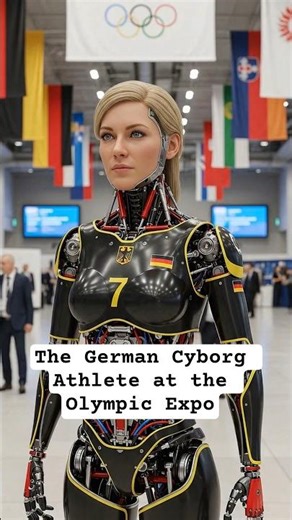 The German Cyborg Athlete at the Olympic Expo
