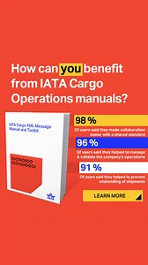 Need help with complicated cargo rules? IATA's Cargo Operations Manuals are your gold standard. Harness global best practices to refine and perfect your cargo operations. Rely on IATA for unmatched cargo operations mastery. | International Air Transport Association (IATA)