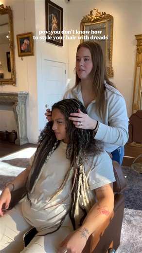 If you're nervous to purchase dreads because you aren't sure how to style them, we're here to help. Hi, we're DreadfullHippe. We make ethically sourced, synthetic dread extensions. We also teach you how to install them yourself, take care of them, and how to style them. Drop your questions below! #dreadfullhippie #dreadhead #dreads | DreadFullHippie