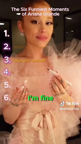 Top 6 Funniest Moments of Ariana Grande