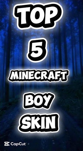 top 5 Minecraft boy skin ❤️#minecraft #edit