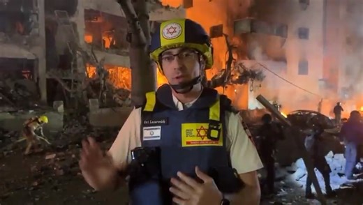 JUST IN: 🇮🇱🇮🇷 Major damage in Tel Aviv, Israel following Iranian ballistic missile strike. | The AEGIS Alliance